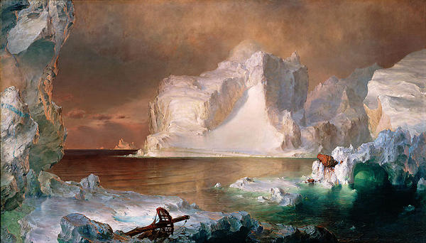 The Icebergs The Icebergs, by Frederic Edwin Church (1861)